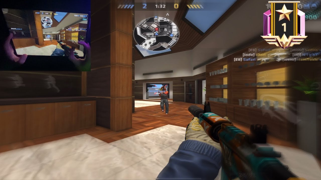 Critical Ops HANDCAM in ELITE OPS RANKED