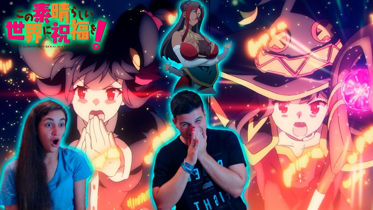 REACCION A KONOSUBA PELICULA "LA LEYENDA CARMESI" 😂 🔥 / KONOSUBA: LEGEND OF CRIMSON MOVIE REACTION