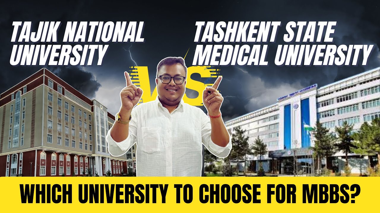 🇹🇯 Tajik National University vs 🇺🇿 Tashkent State | Best MBBS Option for Indian Students?