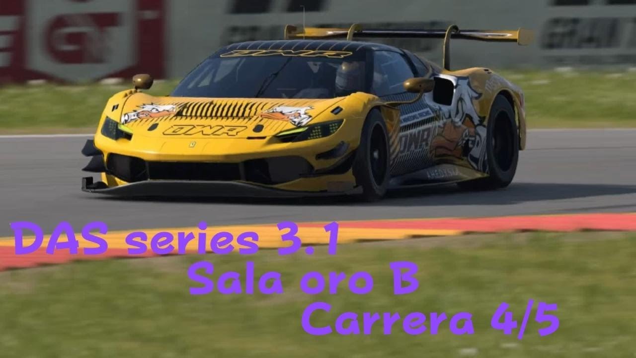DAS series 3.1. Sala oro B. Carrera 4/5