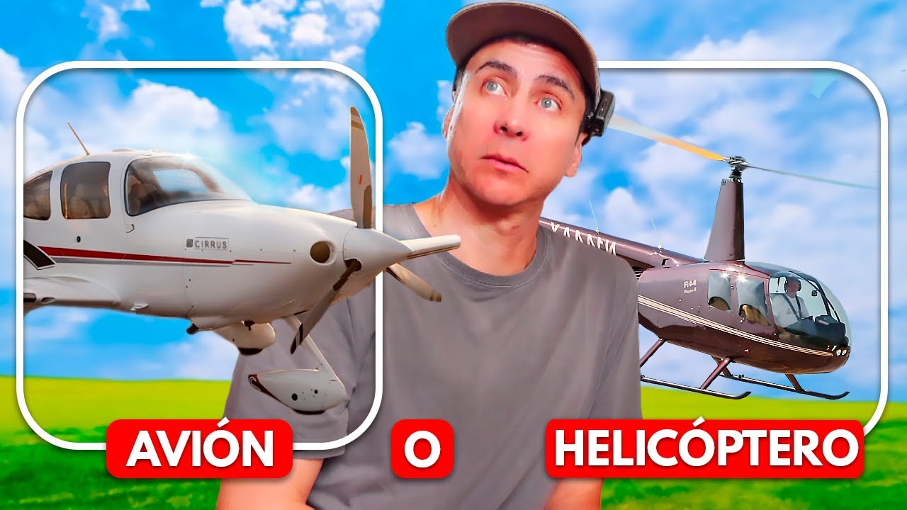 Un Avión o un Helicóptero?