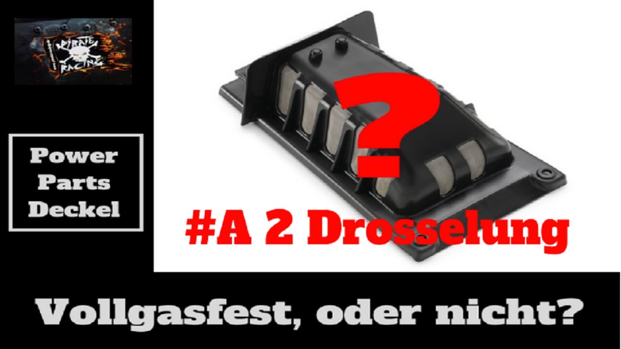 KTM PowerParts Luftfilterdeckel -  droht der Motorschaden oder nicht?! (A2 Drosselung)   TEIL 3