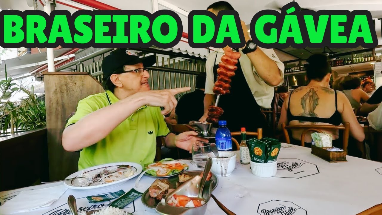 Braseiro da Gávea vale a fama? Fui conhecer o famoso rodízio por Canal do Mariuu