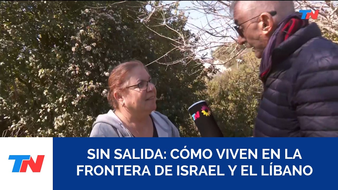 TN habló con una mujer que vive en la frontera de Israel: 