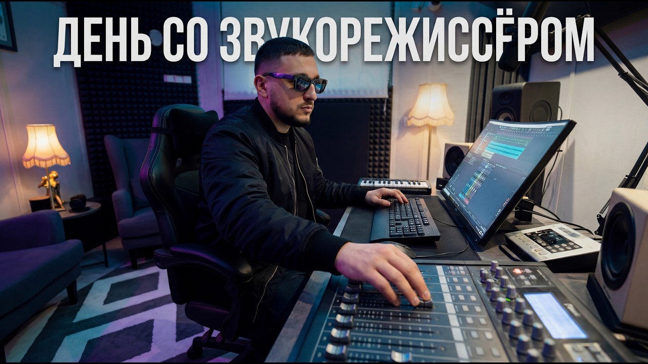 День со звукорежиссёром VLOG1