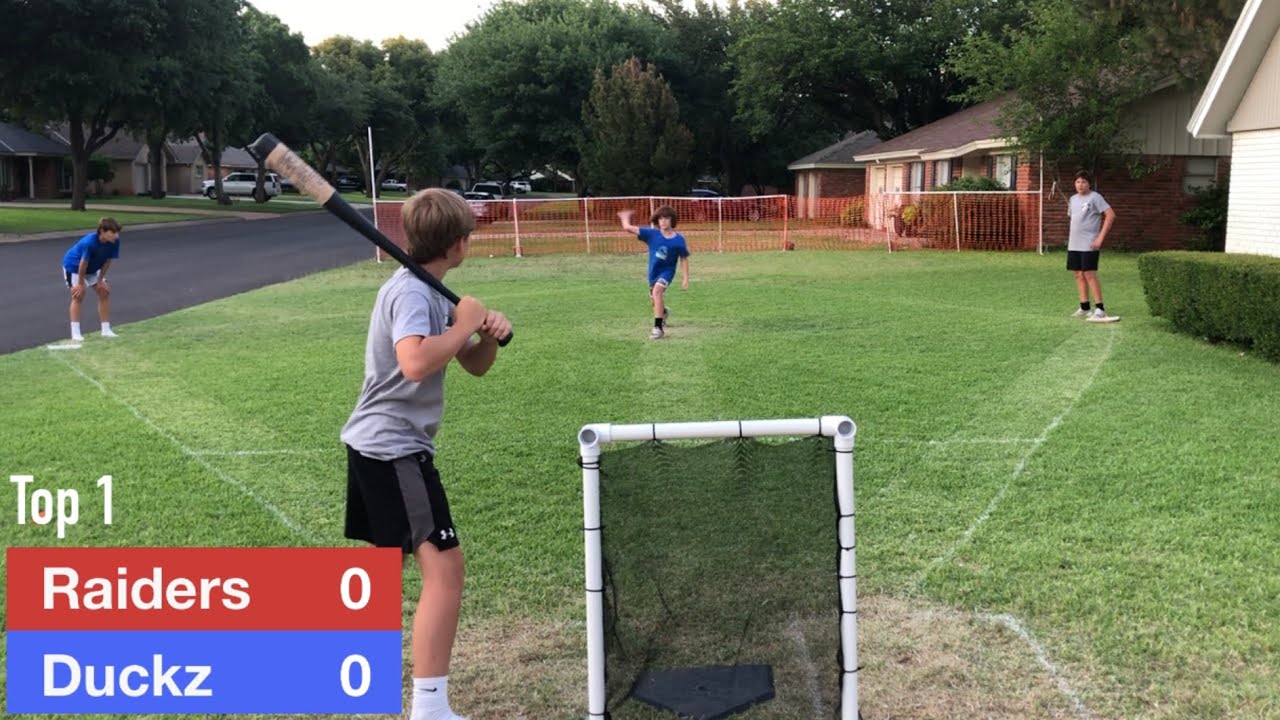 NEW FIELD! | DUCKZ vs RAIDERS | awb wiffle ball 2020