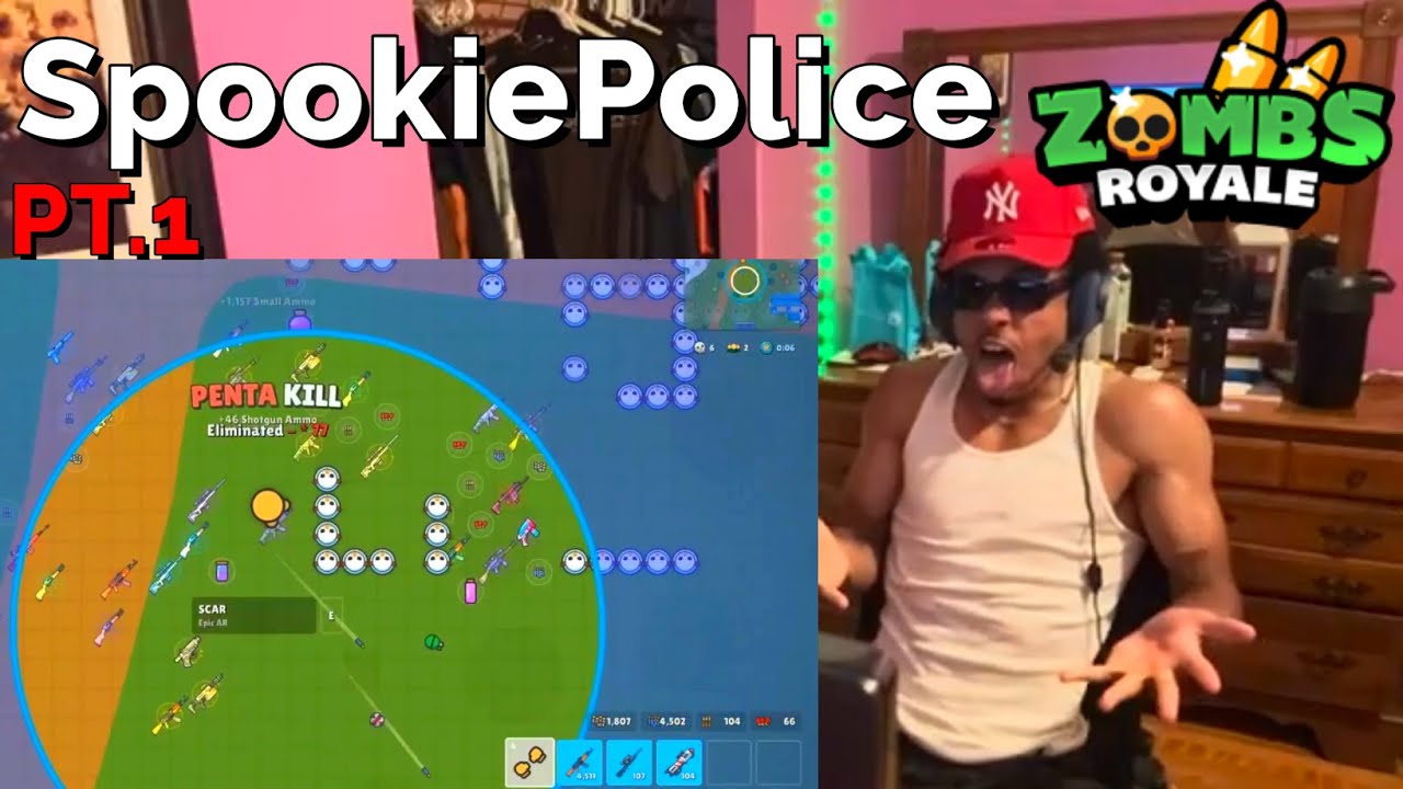 GOAT OF ZR Reacts to SP pt.1 | ZombsRoyale.io