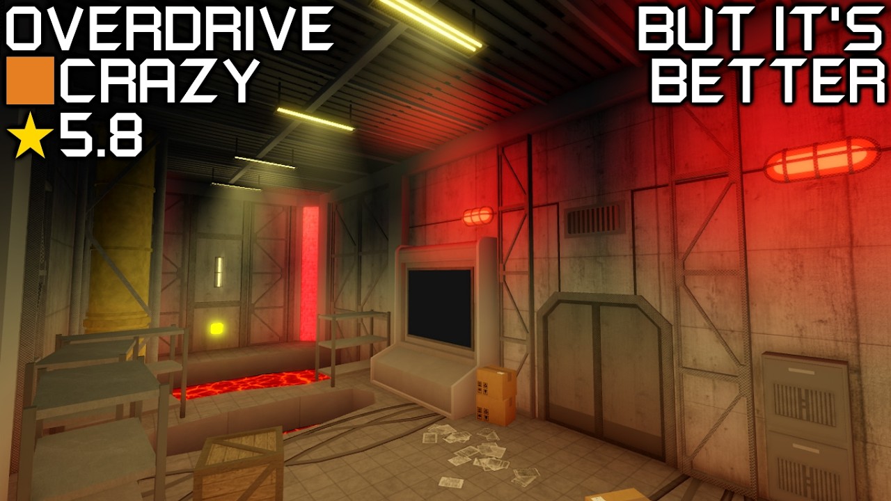 Roblox: FE2 Community Maps - Overdrive but it's better (Crazy - 5.8)
