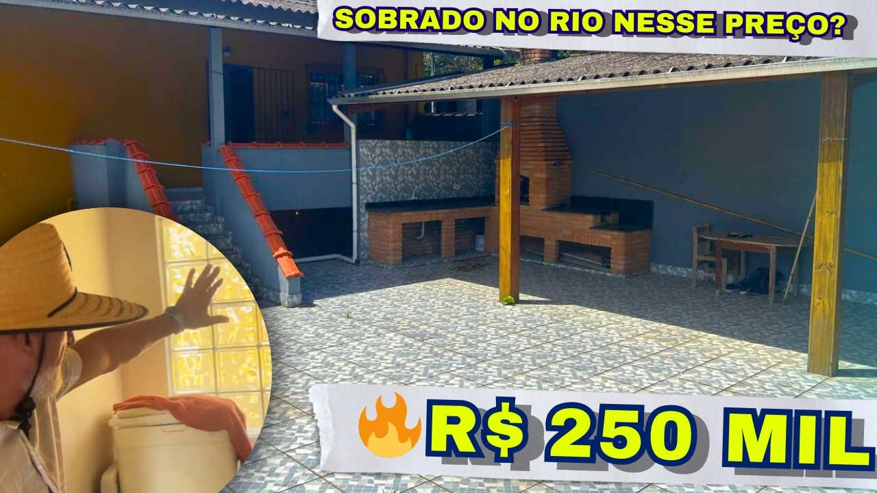 ✅ OLHA A LOCALIZAÇÃO RIO COCA COLA casa 245MIL região de chácara LINDA 