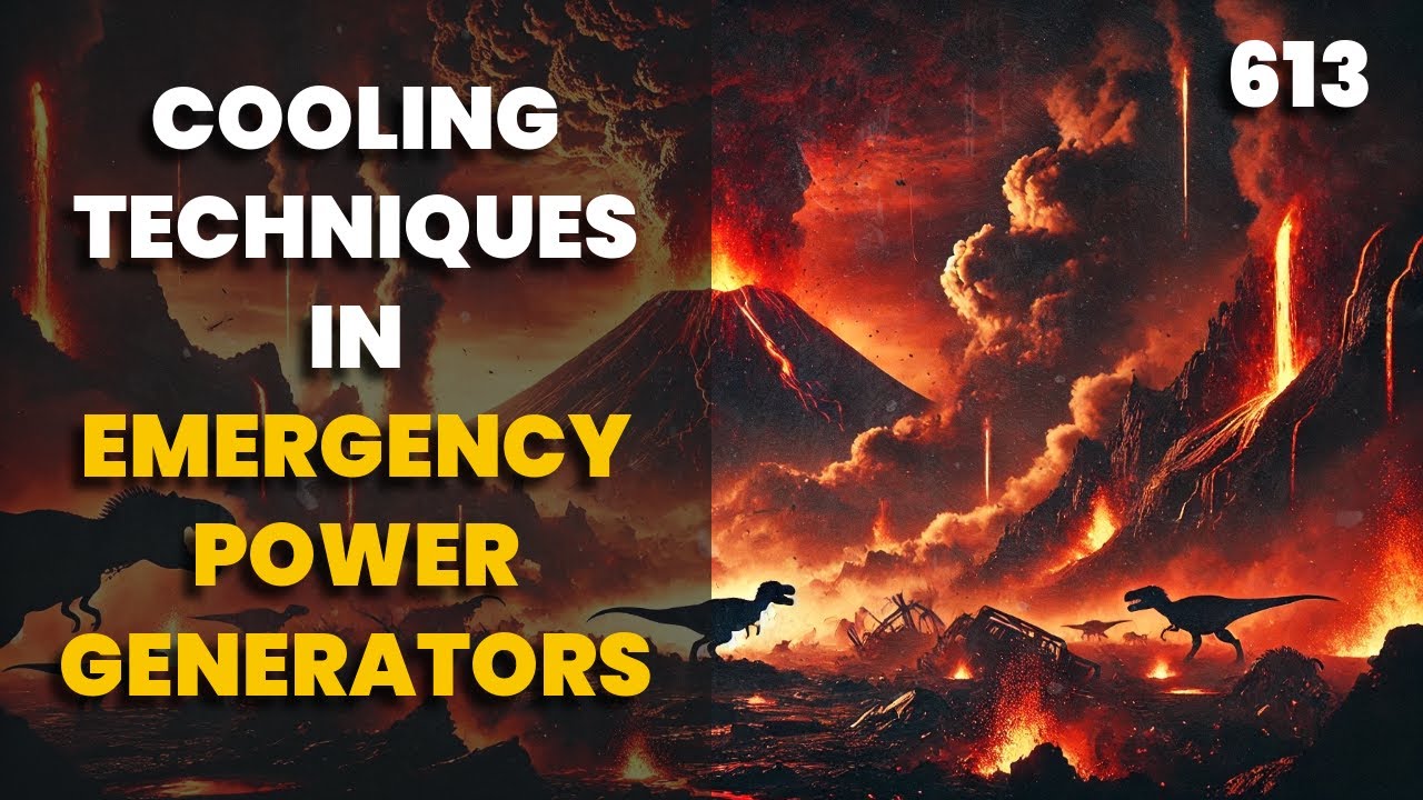 613. Cooling Techniques in Emergency Power Generators | Heat Transfer, Crack Gate | The Engineer Owl