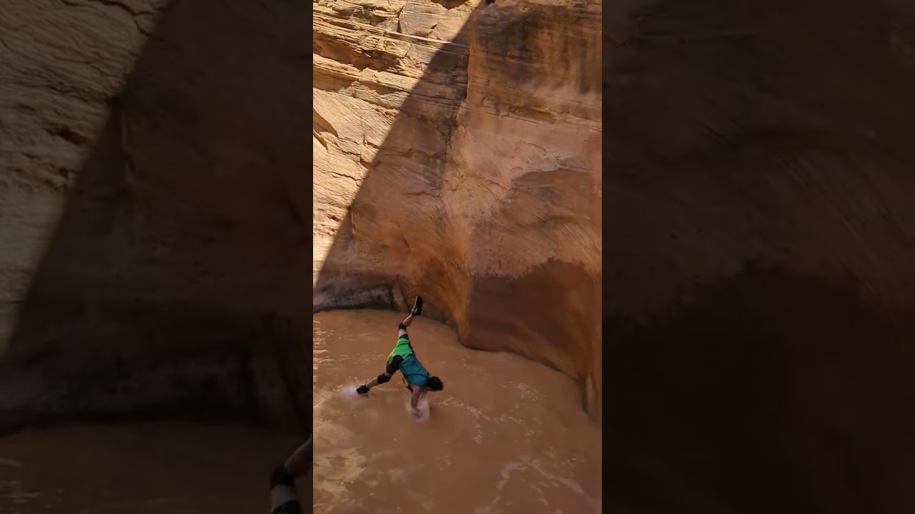 Cliff Jumping Fail, How Not to do a Gainer