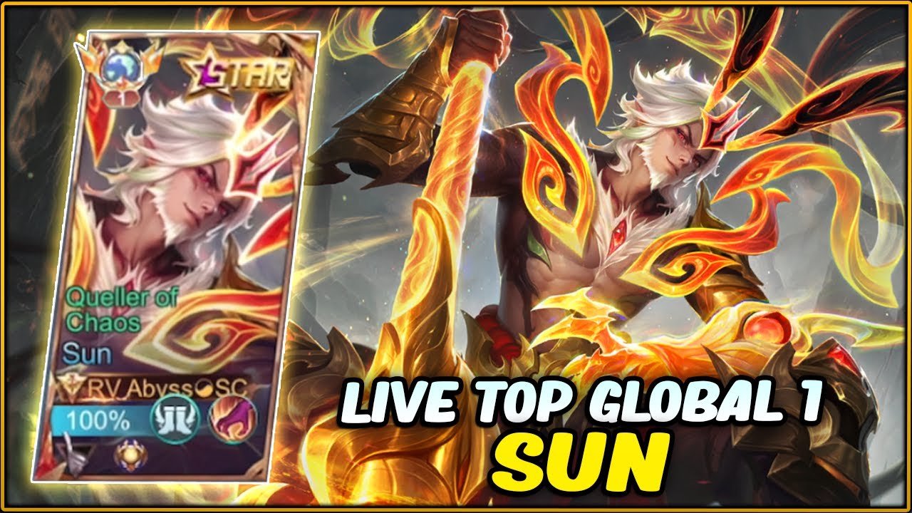 TOP GLOBAL SUN PUSH RANK   【Vtuber ID | Abyss SC】 ‼️