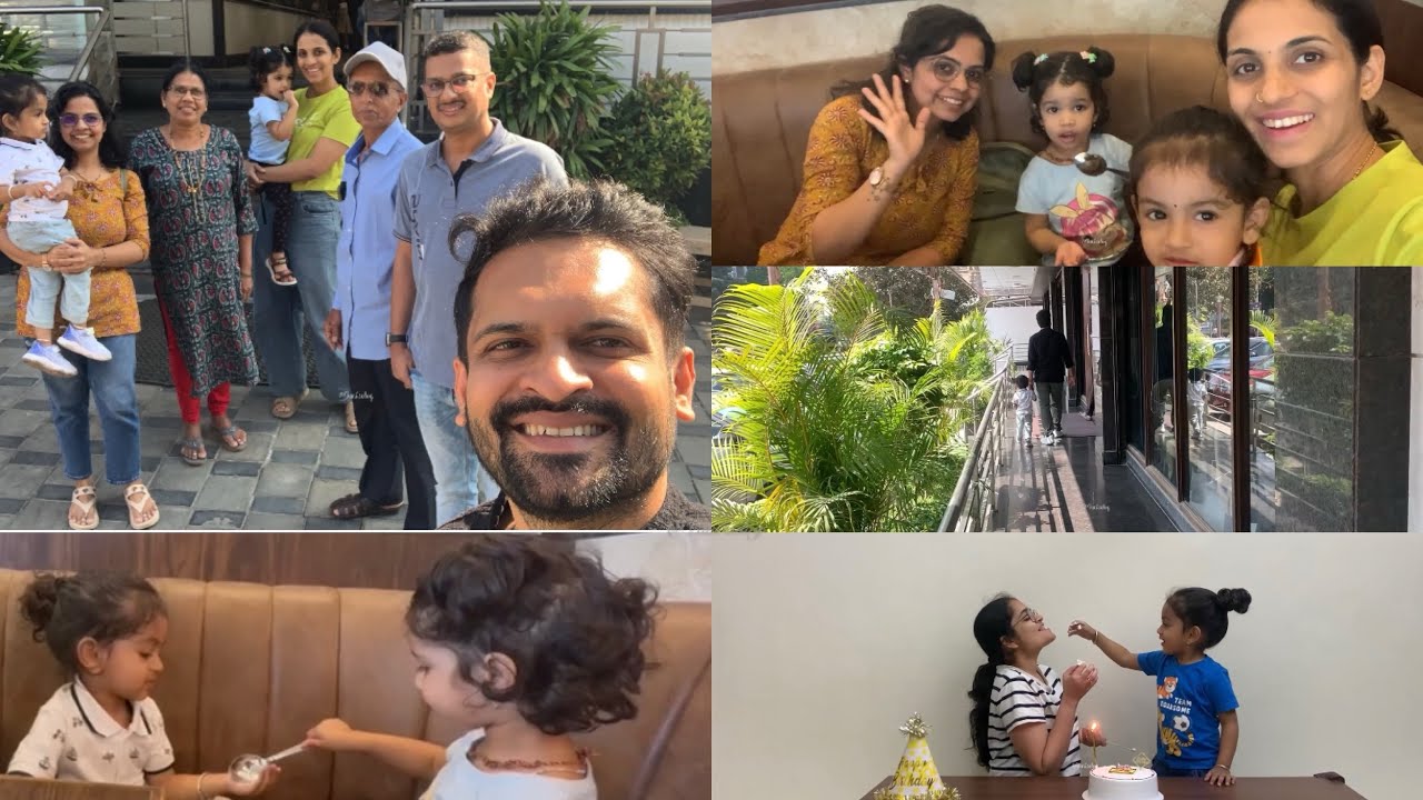Happy journey Pooja & Rajesh ✈️| Get-together lunch 🥰🍽️ | birthday vibes with a homemade cake 🍰💖