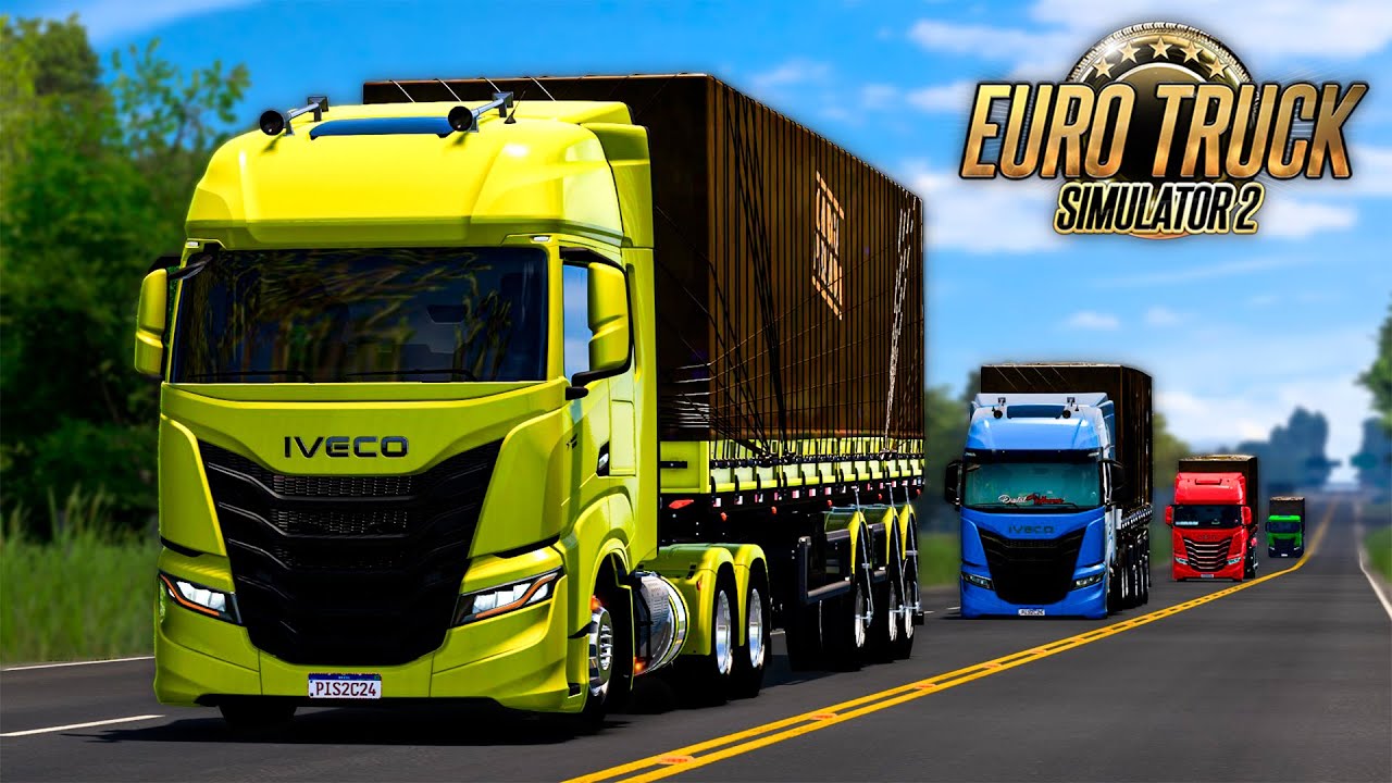 VIAGEM EM COMBOIO DE COLOMBO A CURITIBA COM 30 TONELADAS! - EURO TRUCK SIMULATOR 2 + G920