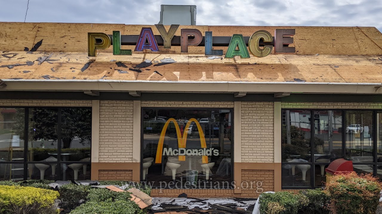 McDonalds Play Place Demolition