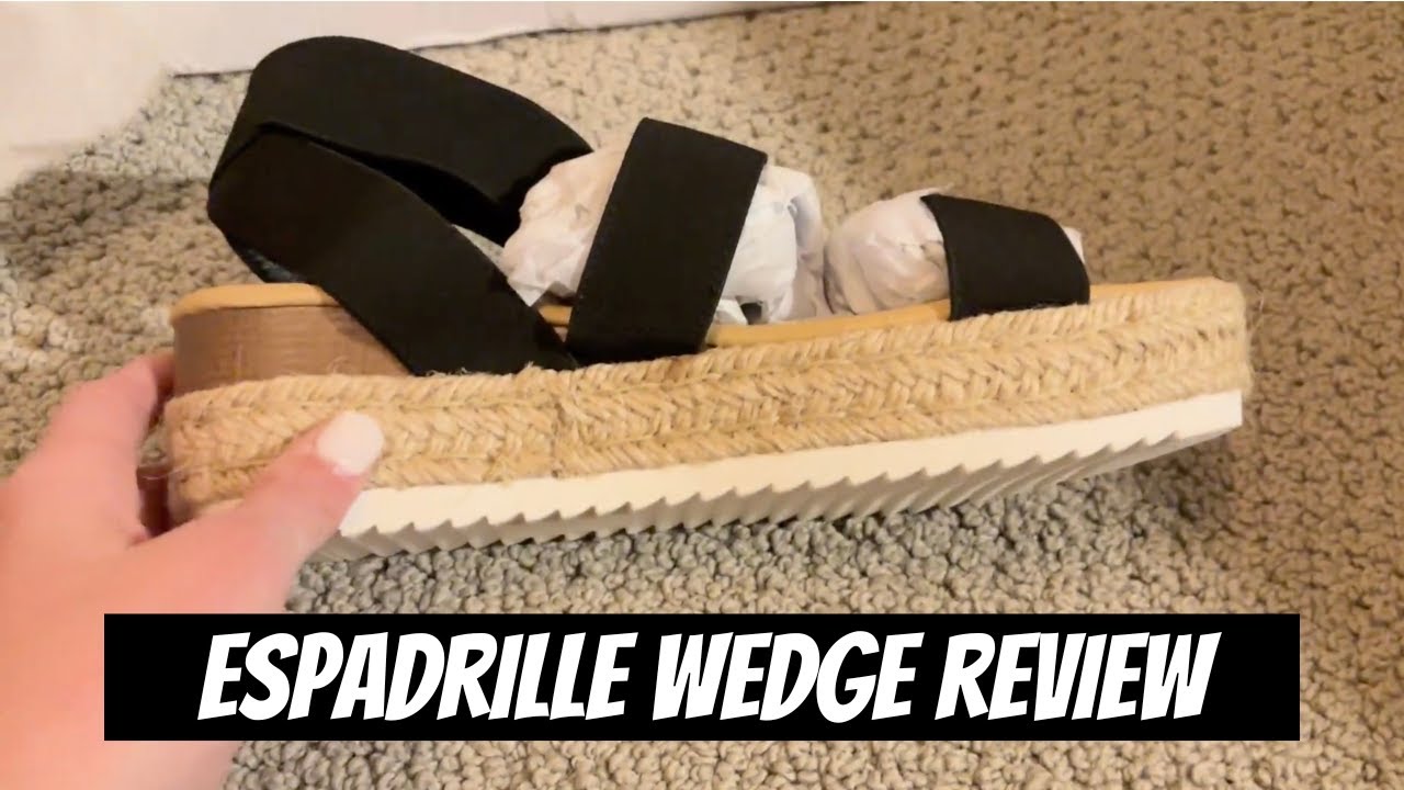 Are These The BEST Espadrille Wedges? (Dream Pairs Espadrille Wedge Sandals Review)