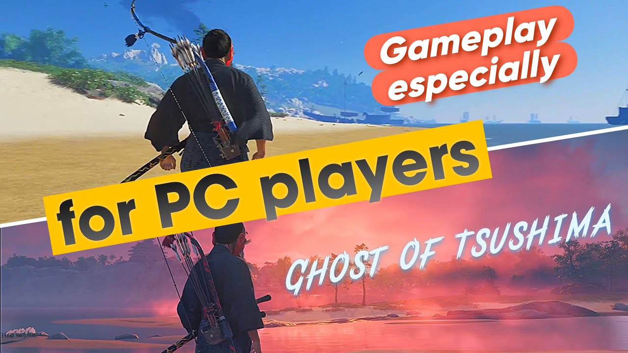 Atmospheric gameplay in the open world of Ghost of Tsushima. For PC players