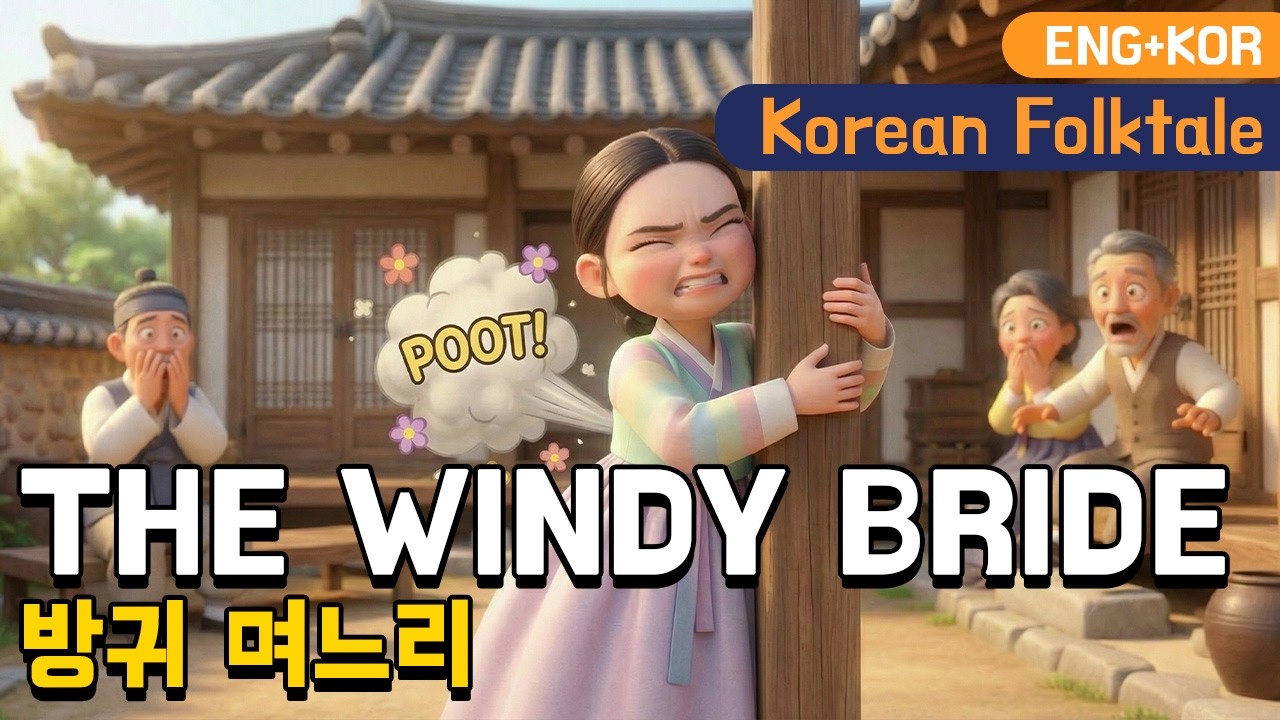 The Windy Bride 💨 방귀며느리 | Funny Korean Folktale with English & Korean Subtitles