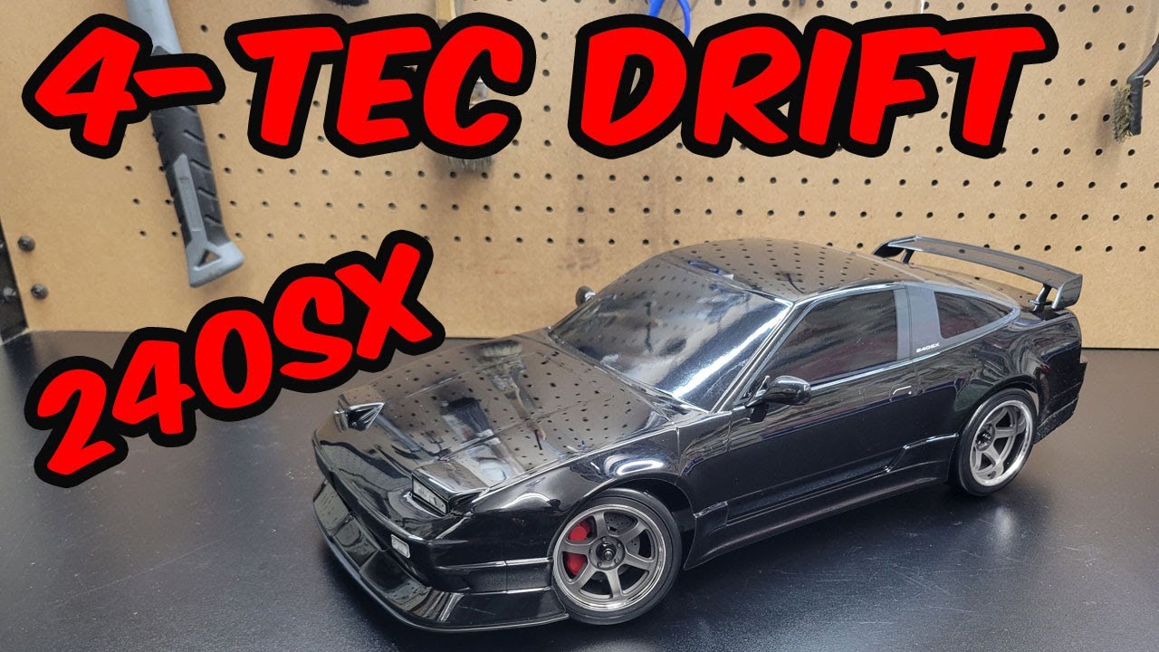Traxxas 4-Tec Drift Nissan 240SX — первый взгляд