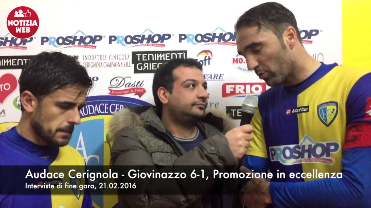 L'Audace Cerignola promosso in eccellenza con 7 turni d'anticipo, lanotiziaweb.it 21.02.2016