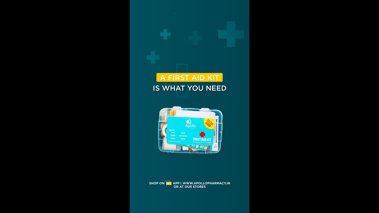 #FirstAidDay - The Apollo Pharmacy First Aid Kit