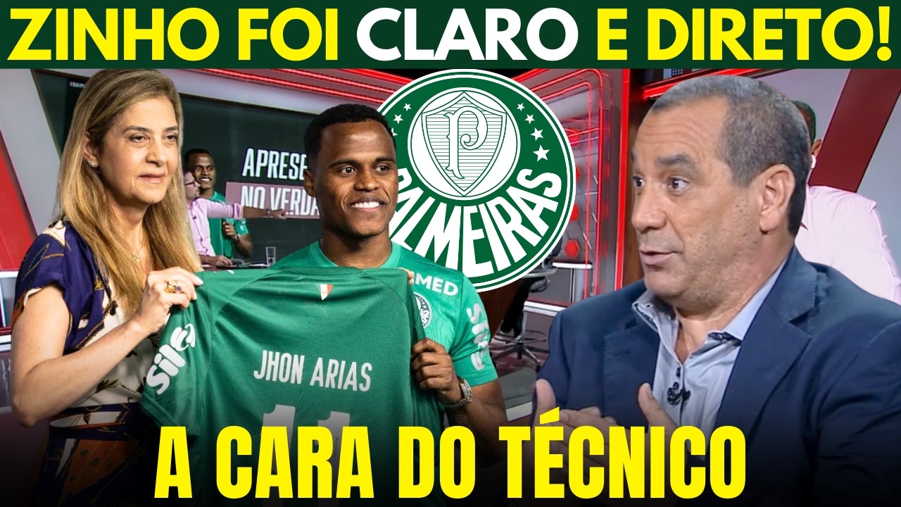 TODOS POR UMA BOCA SÓ! “JHON ARIAS É UM JOGADOR ESTILO ABEL FERREIRA!” PALMEIRAS É LÍDER!