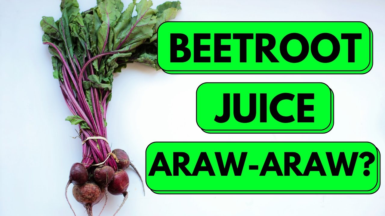 Ano ang mangyayari kapag uminom ka ng BEETROOT juice araw araw? | 9 benefits ng BEETROOT juice