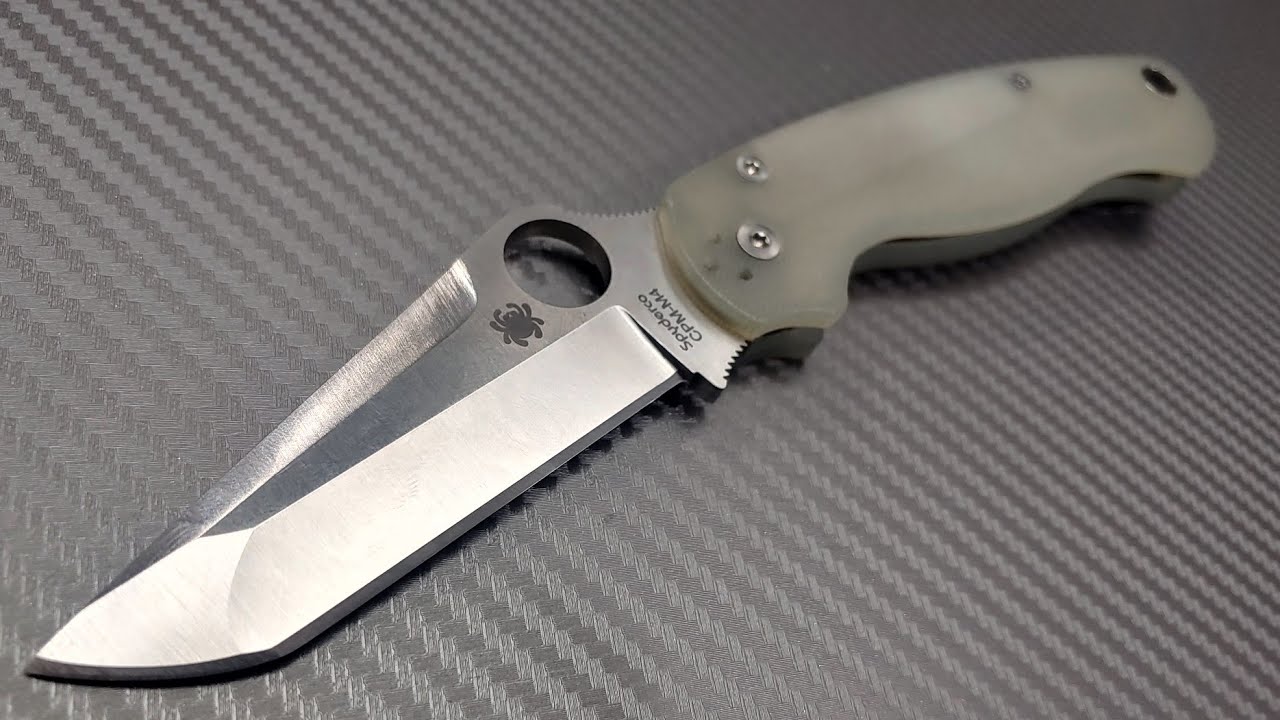 SPYDERCO PM2 TANTO SHARPENING & IMPRESSIONS