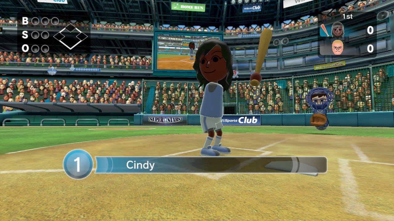 Wii Sports Club ᴴᴰ - 【BASEBALL】 : Offline Game (1080p)