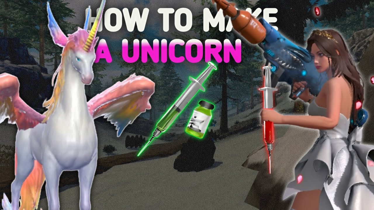 How To Make A Unicorn Different  Easily / Last Day Rules Of Survival 
