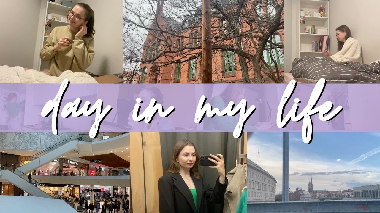 day in my life ♡ studia, praca, zakupy & chill