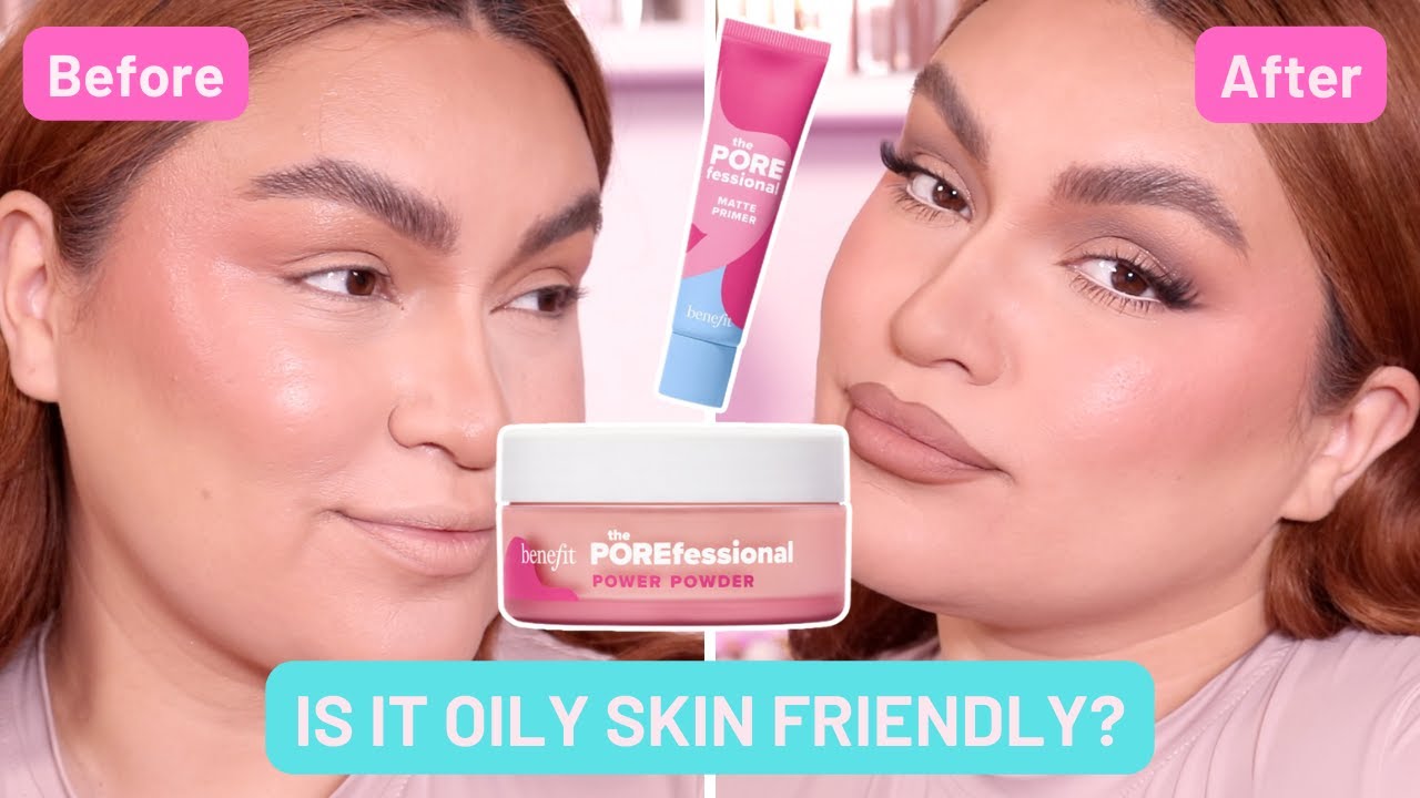 НОВИНКА! BENEFIT COSMETICS: пудра и матирующий праймер POREFESSIONAL POWER // ДЕМОНСТРАЦИЯ И ТЕСТ...