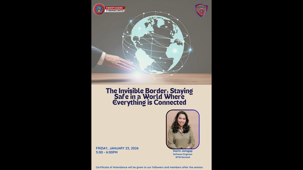 The Invisible Border: Staying Safe in a World Where Everything is Connected
