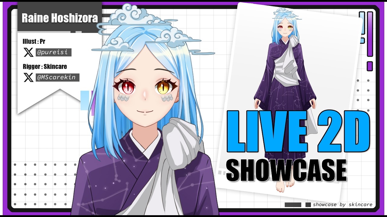 [ Live2D Model Showcase ] Raine Hoshizora