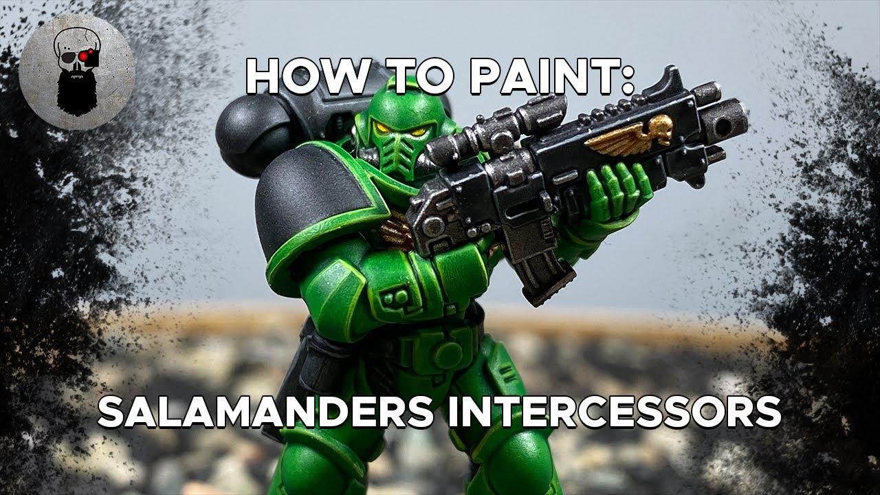 Contrast+ How to Paint: Salamanders