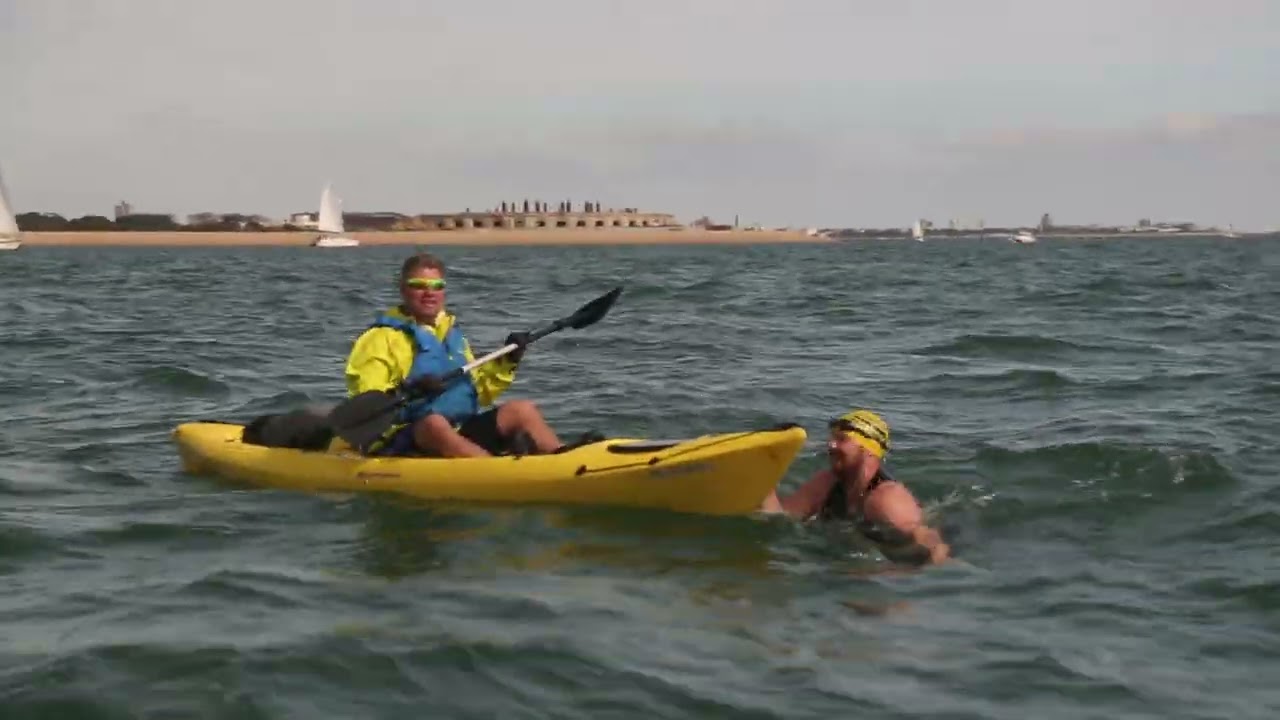 Aspire's Solent Swim on 15th Sept 2024