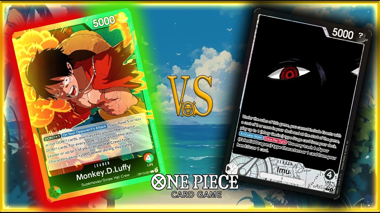 5º Semanal Macaúba TCG - 1º Rodada - Luffy🔴🟢 VS Imu⚫