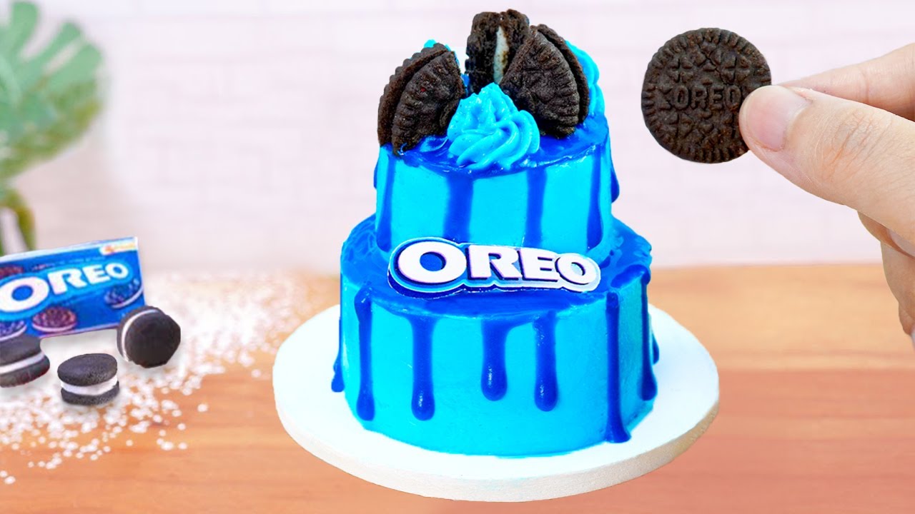 Tiny Cooking | Amazing Miniature OREO Decorating Cake | Miniature Cake With You