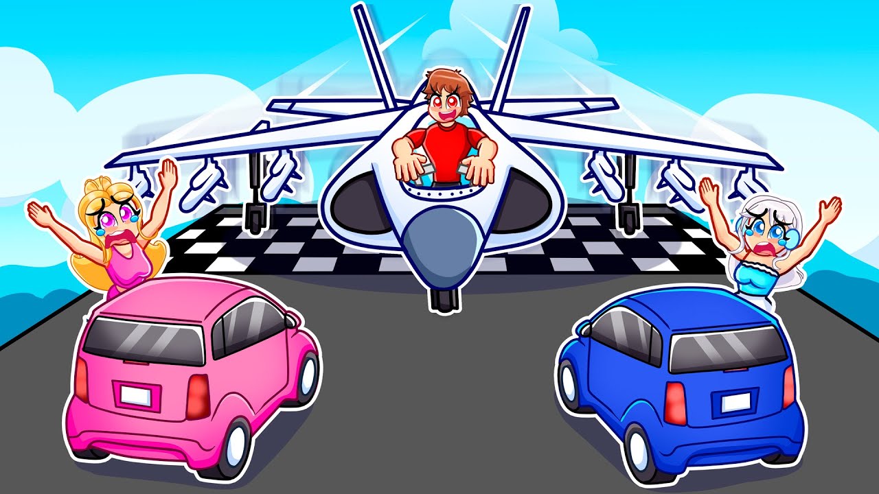 1v1 RACE VS PLANE SABOTAGER In GTA 5...