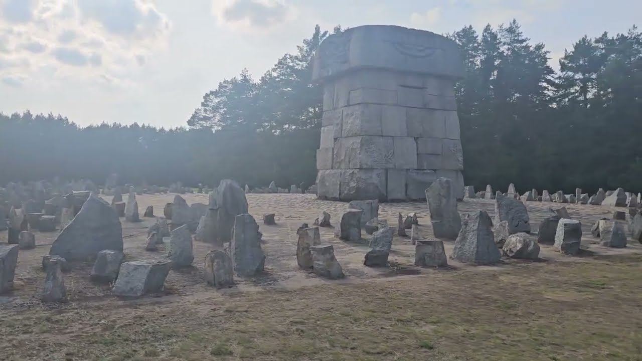 The destruction of the bodies at Treblinka