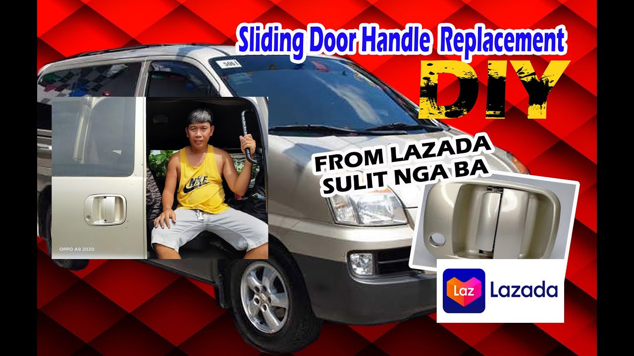 How to Change Sliding Door Lock handle for Hyundai Starex DIY from LAZADA