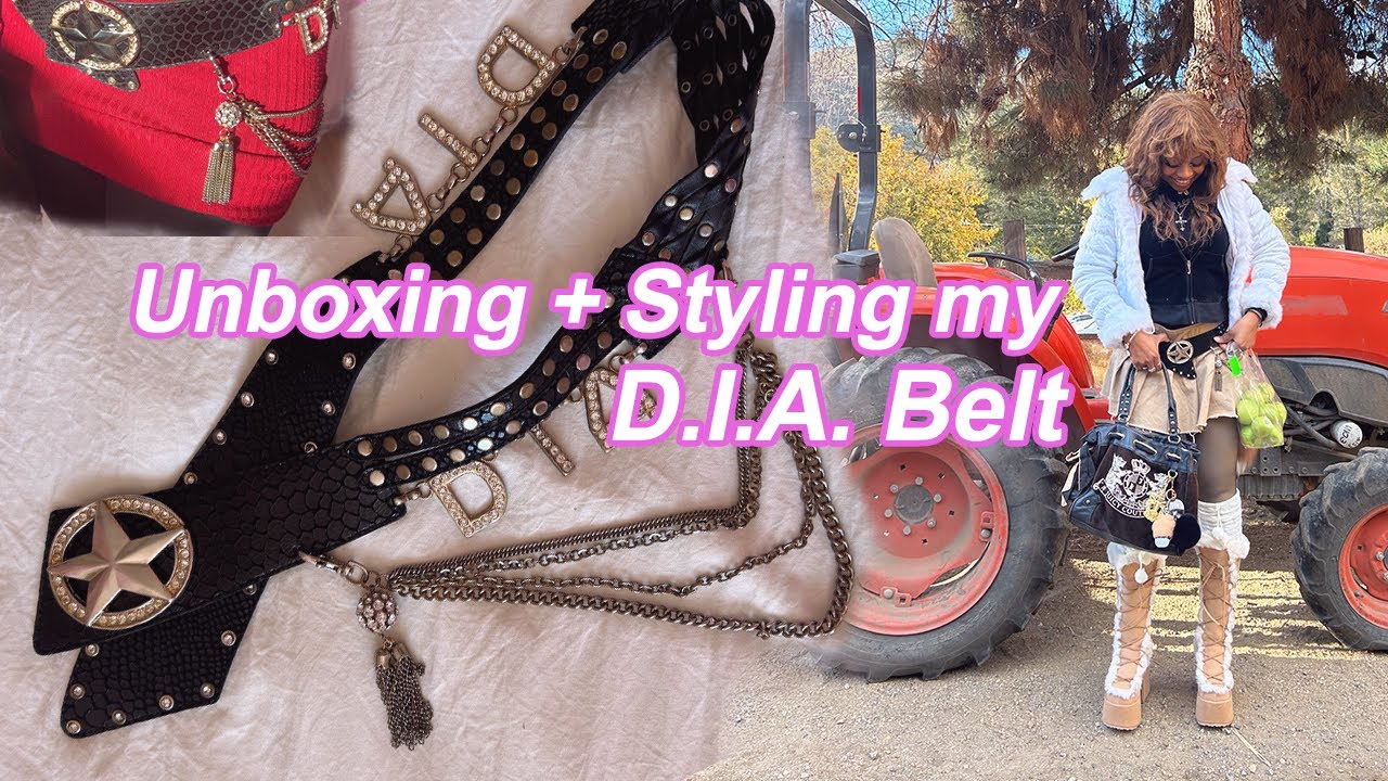 D.I.A. Belt Unboxing + Styling