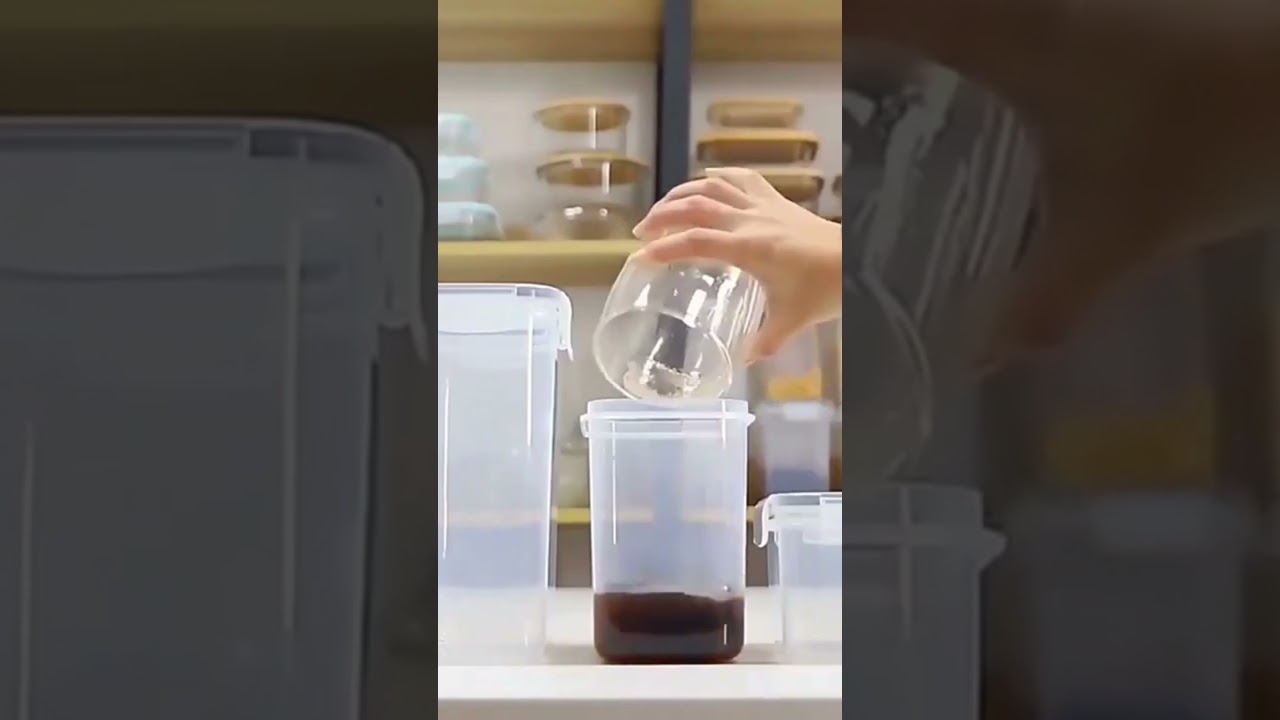BPA free Plastic Airtight Food container. #home #householdstorage #kitchen #elegantstorage