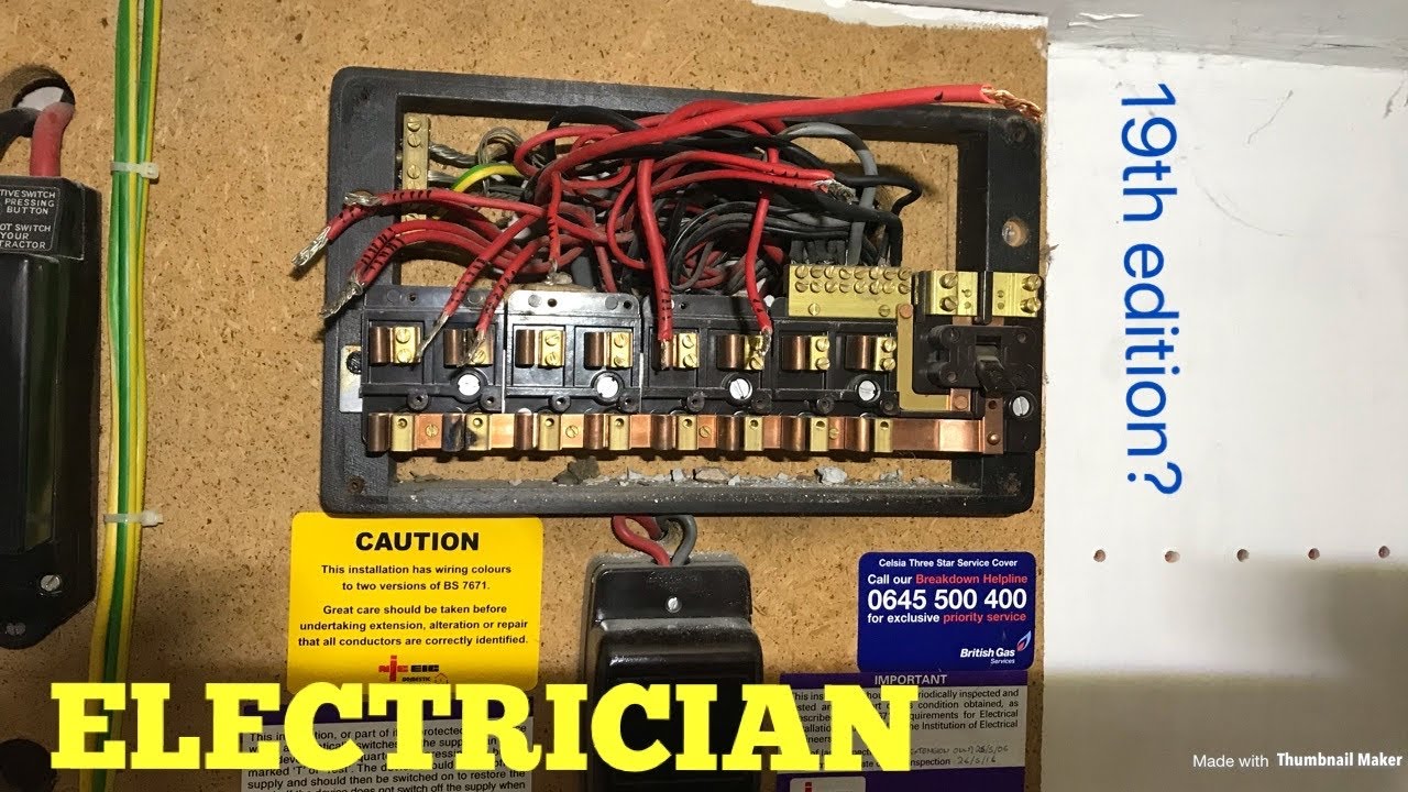 How to change a consumer unit fuse board.18th edition upgrade.