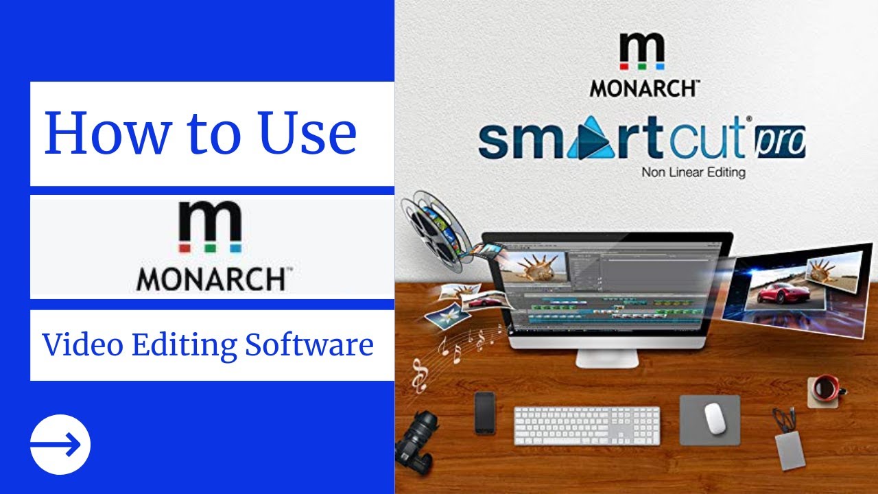 Monarch SmartCut Pro Video Editing Software - Tutorial For Beginners | Techjockey