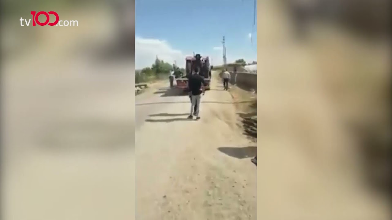 Traktörü haczedilen çiftçi isyan etti: 