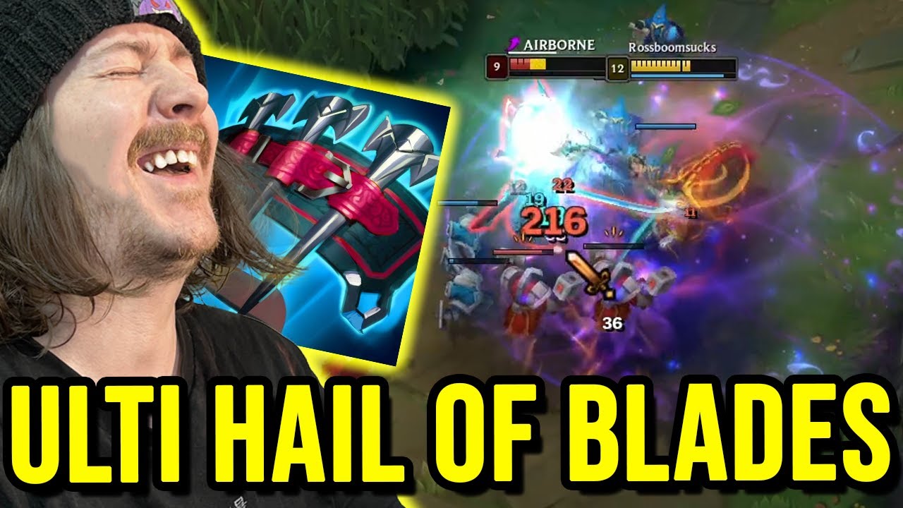This NEW Item Giving You Hail Of Blades When You Ulti Has Brought THIS BACK