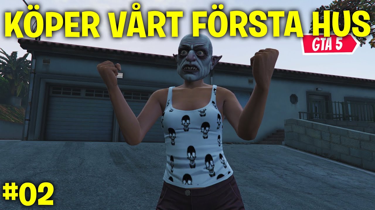 GTA ONLINE PS5 - KÖPER VÅRT FÖRSTA HUS! *FREDS ÄVENTYR*