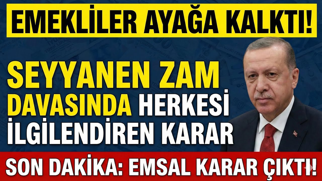 Emekliye Yeni Zam Haberi Geldi! Bu Gelişme Cüzdanları Nasıl Etkileyecek