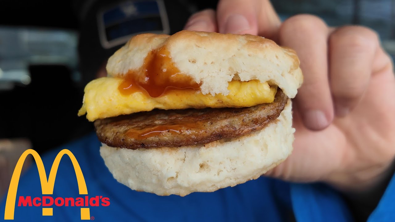 McDonald's Hot Honey Sausage Egg Biscuit Review